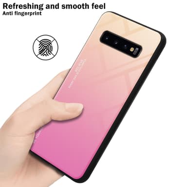 Suojakuori Samsung Galaxy S10 PLUS Kotelo (Musta)