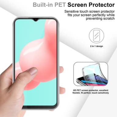 Samsung Galaxy A32 5G Suojakuori Cover (Läpinäkyvä)