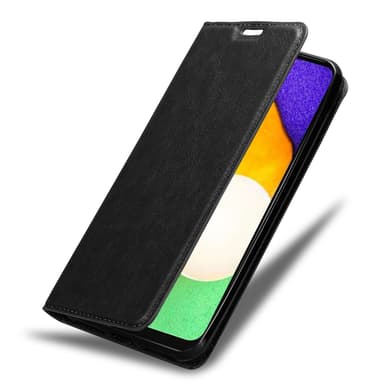Samsung Galaxy A13 5G Suojakuori Lompakkokotelo (Musta)