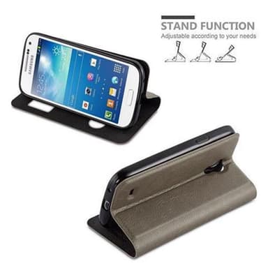 Lompakkokotelo Samsung Galaxy S4 Case (Ruskea)