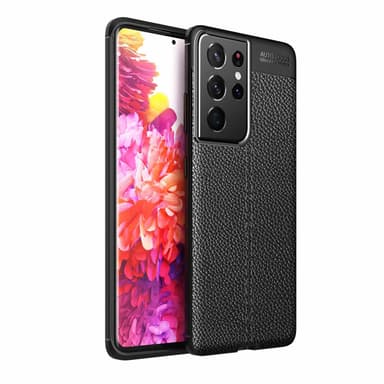 Samsung Galaxy S21 ULTRA Suojakuori Cover (Musta)