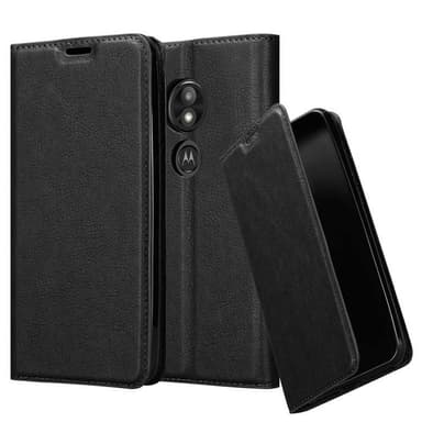 Motorola MOTO E5 PLAY Suojakuori Lompakkokotelo (Musta)