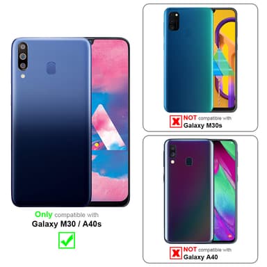 Samsung Galaxy M30 / A40s Suojakuori Lompakkokotelo