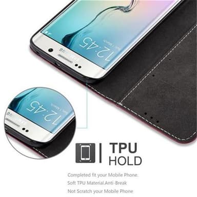 Samsung Galaxy S6 EDGE Suojakuori Case (Punainen)