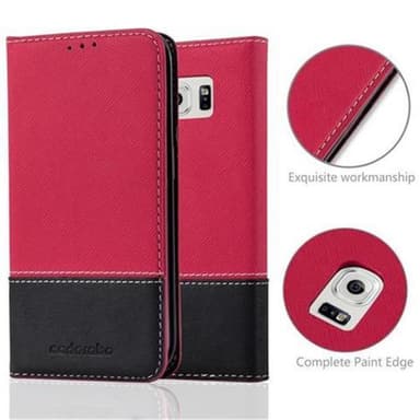 Samsung Galaxy S6 EDGE Suojakuori Case (Punainen)