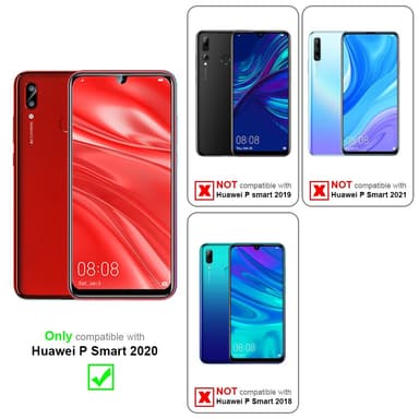 Huawei P SMART 2020 3x Näytönsuoja Karkaistu lasi