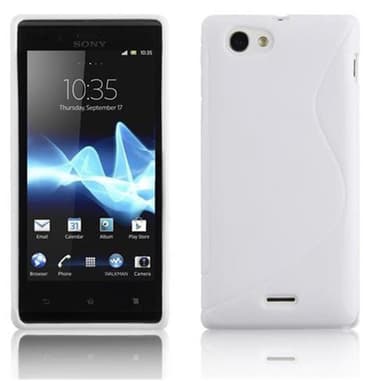 Sony Xperia L Suojakuori Cover (Valkoinen)