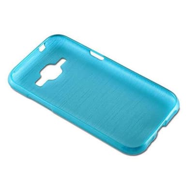 Samsung Galaxy J1 2015 Suojakuori Kotelo (Turkoosi)