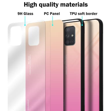 Suojakuori Samsung Galaxy A71 4G Kotelo (Musta)