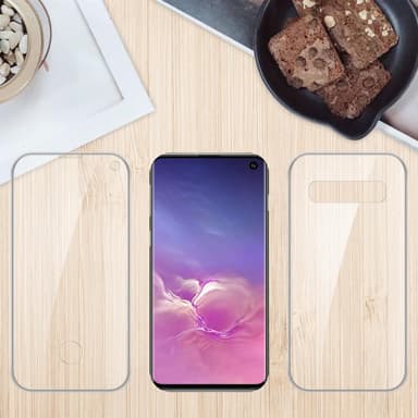 Samsung Galaxy S10 4G Suojakuori Cover (Läpinäkyvä)