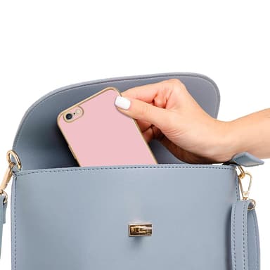 iPhone 6 / 6S Suojakuori Cover (Vaaleanpunainen)