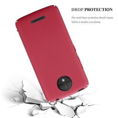 Motorola MOTO C PLUS Suojakuori Kotelo (Punainen)