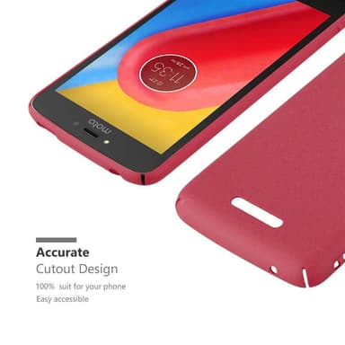Motorola MOTO C PLUS Suojakuori Kotelo (Punainen)