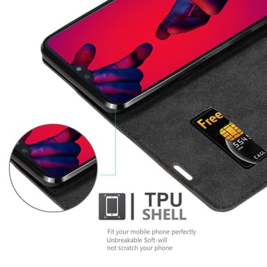 Huawei P20 PRO / P20 PLUS Suojakuori Lompakkokotelo