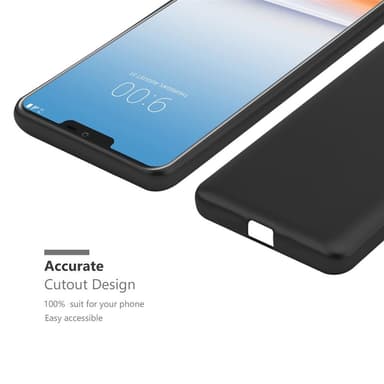 LG G7 ThinQ / FIT / ONE Suojakuori Kotelo (Musta)
