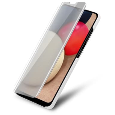 Suojakuori Samsung Galaxy A02s Lompakkokotelo (Hopea)
