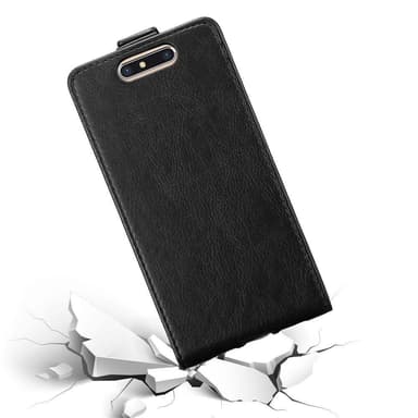 ZTE Blade V8 Suojakuori Lompakkokotelo (Musta)