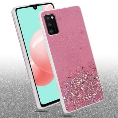 Samsung Galaxy A41 Suojakuori Kotelo (Vaaleanpunainen)