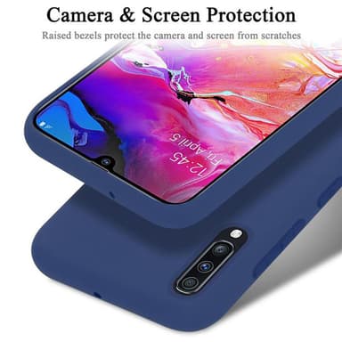 Samsung Galaxy A70 / A70s Suojakuori Kotelo (Sininen)