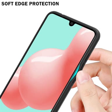 Suojakuori Samsung Galaxy A41 Kotelo (Musta)