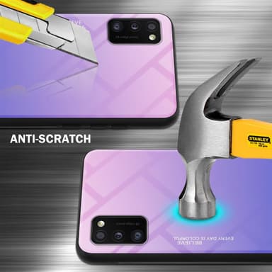 Suojakuori Samsung Galaxy A41 Kotelo (Musta)