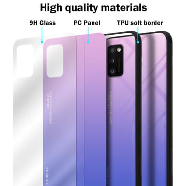 Suojakuori Samsung Galaxy A41 Kotelo (Musta)