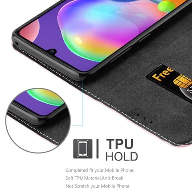 Samsung Galaxy A31 Suojakuori (Vaaleanpunainen)