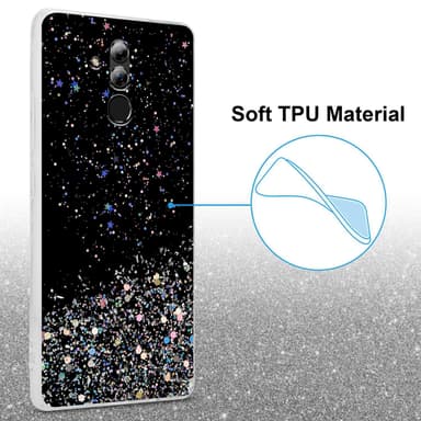 Huawei MATE 20 LITE Suojakuori Kotelo (Musta)