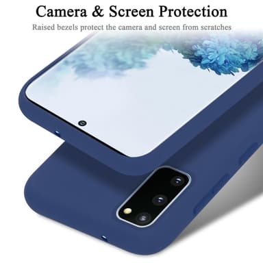 Samsung Galaxy S20 FE Suojakuori Kotelo (Sininen)