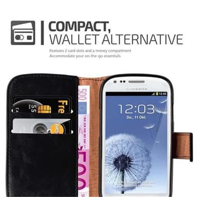 Samsung Galaxy S3 MINI Suojakuori Lompakkokotelo