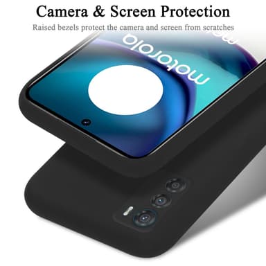 Motorola MOTO G42 Suojakuori Kotelo Case (Musta)