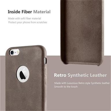 iPhone 6 / 6S Suojakuori Case Kotelo (Ruskea)