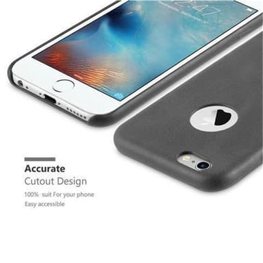 iPhone 6 / 6S Suojakuori Case Kotelo (Ruskea)