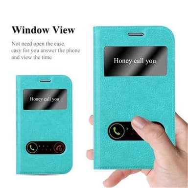 Lompakkokotelo Samsung Galaxy XCover 3 Case (Turkoosi)