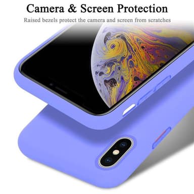 iPhone X / XS Suojakuori Kotelo Case (Violetti)