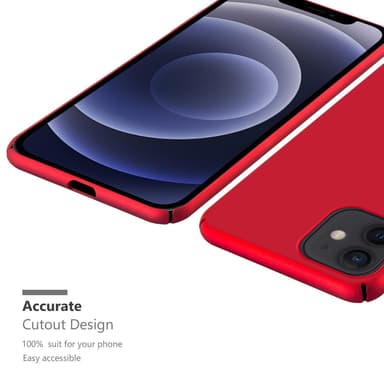 iPhone 12 PRO MAX Suojakuori Kotelo Cover (Punainen)