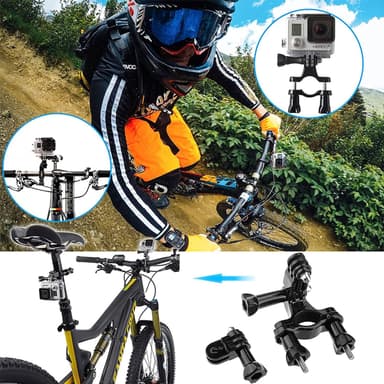 20-in-1 tarvikkeet GoPro Hero 8/9, DJI:lle Musta