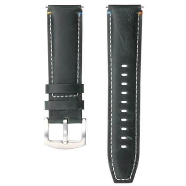 Nahkainen kellon ranneke Garmin VivoActive 4 - Forest Pine