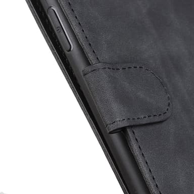 KHAZNEH OnePlus Nord CE4 Lite 5G - PU Nahkainen Retro Kuvioinen Puhelinkotelo - Musta