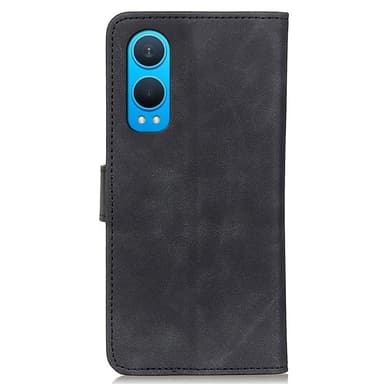 KHAZNEH OnePlus Nord CE4 Lite 5G - PU Nahkainen Retro Kuvioinen Puhelinkotelo - Musta