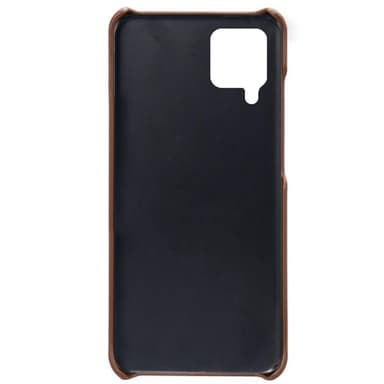 SKALO Samsung A22 4G PU-nahkainen Korttikotelo - Ruskea