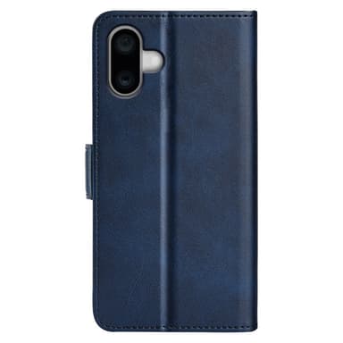 SKALO iPhone 16 Plus Premium Wallet Lompakkokotelo - Sininen