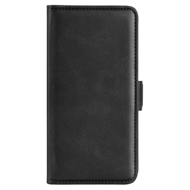 SKALO iPhone 16 Plus Premium Wallet Lompakkokotelo - Musta