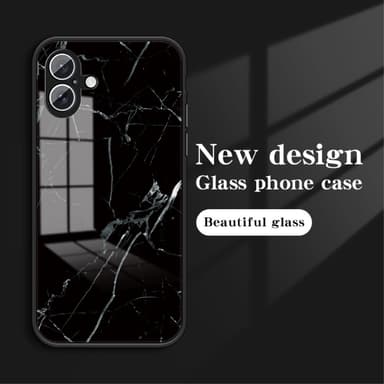 SKALO iPhone 16 Plus Marmori karkaistu lasi TPU-suojakuori - #3
