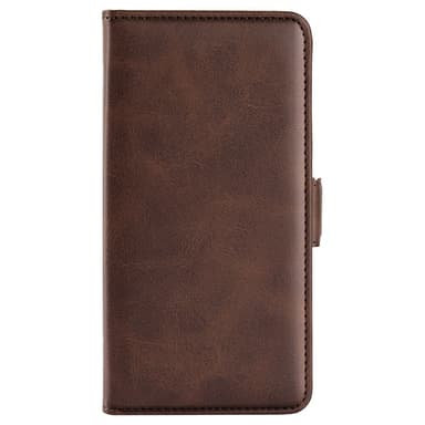 SKALO iPhone 16 Pro Premium Wallet Lompakkokotelo - Ruskea