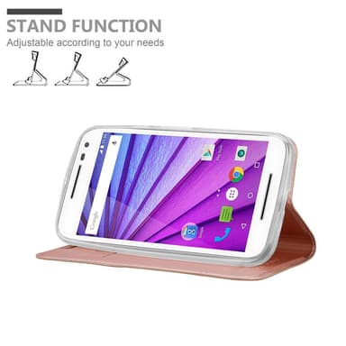 Motorola MOTO G3 Suojakuori Lompakkokotelo