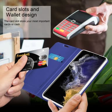 Samsung Galaxy S22 ULTRA Suojakuori Lompakkokotelo
