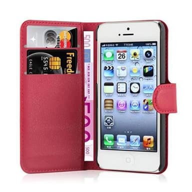 iPhone 5 / 5S / SE 2016 Suojakuori Lompakkokotelo