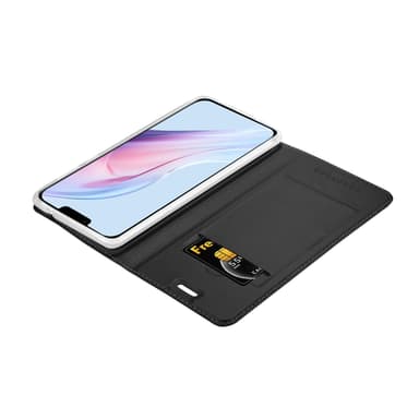 iPhone 13 PRO Suojakuori Lompakkokotelo (Musta)