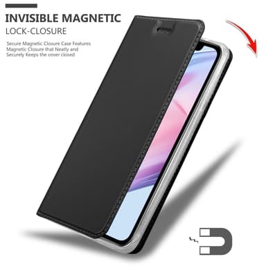 iPhone 13 PRO Suojakuori Lompakkokotelo (Musta)